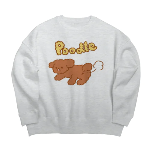 おならぷ〜ドル Big Crew Neck Sweatshirt