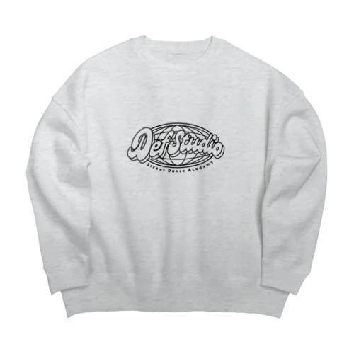 Def Studio LOGO Goods モノクロ Big Crew Neck Sweatshirt