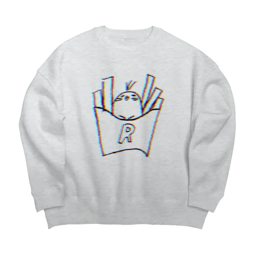 るるピヨのビッグシルエットスウェット Big Crew Neck Sweatshirt