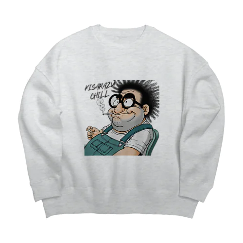 ゲーヒー Big Crew Neck Sweatshirt