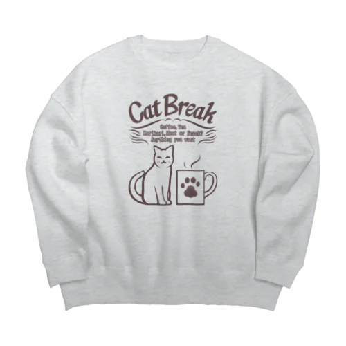 ＣＡＴ ＢＲＥＡＫ Big Crew Neck Sweatshirt