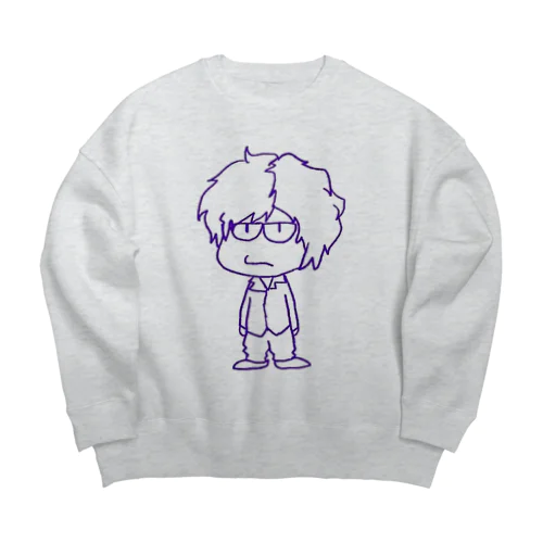 ぎばをスウェット Big Crew Neck Sweatshirt