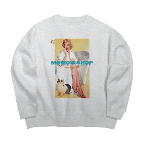 まりりん Big Crew Neck Sweatshirt