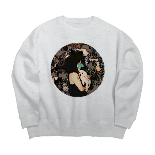 メイワン Big Crew Neck Sweatshirt