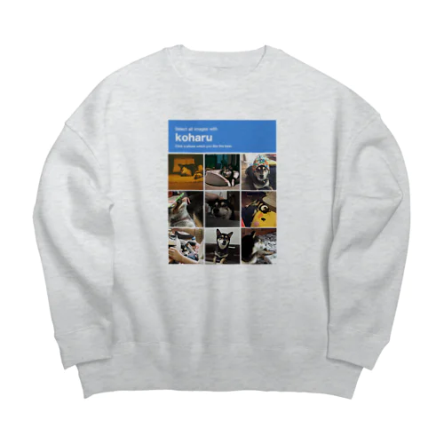 親バカですみません。 Big Crew Neck Sweatshirt