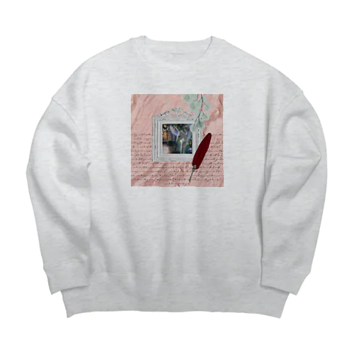 【引退馬支援企画】TUKGA KIREI DESUNE ウォールTYPE Big Crew Neck Sweatshirt