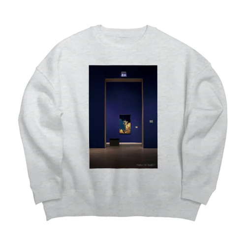 art gallery Big Crew Neck Sweatshirt