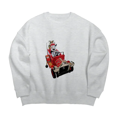 れとろうし Big Crew Neck Sweatshirt