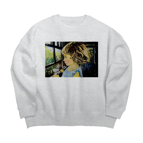 ネオキ Big Crew Neck Sweatshirt