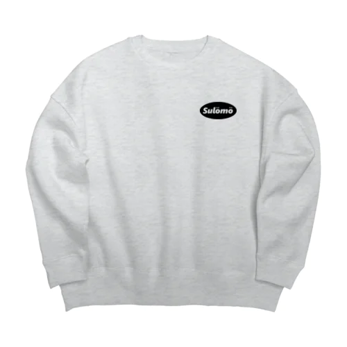 loop logo big sweat Big Crew Neck Sweatshirt