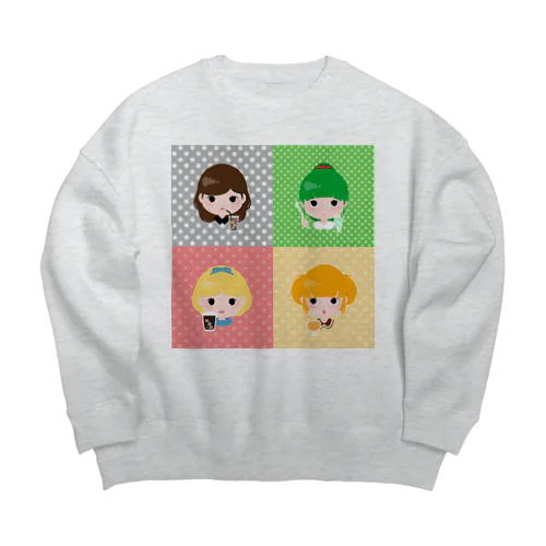 のみもの！ Big Crew Neck Sweatshirt