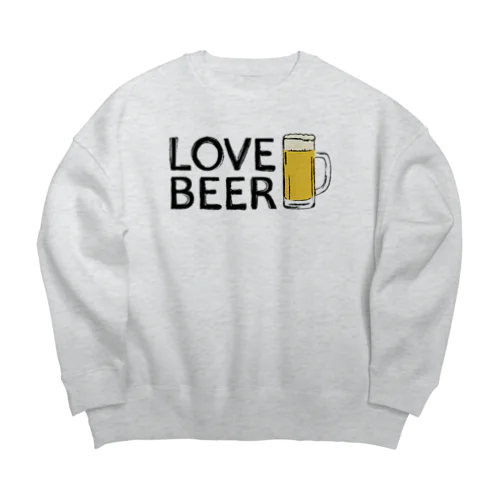 LOVE BEER 루즈핏 맨투맨