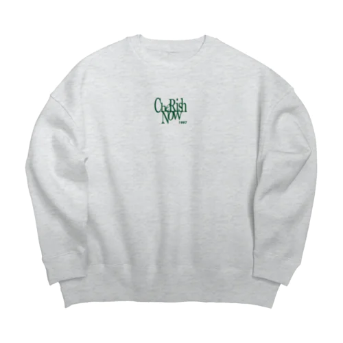 Cherish now Big Crew Neck Sweatshirt