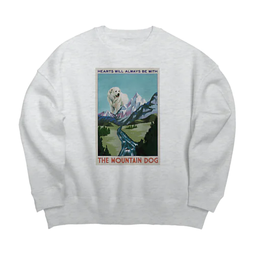 THE MOUNTAIN DOG Big Crew Neck Sweatshirt