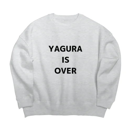 矢倉は終わった Big Crew Neck Sweatshirt