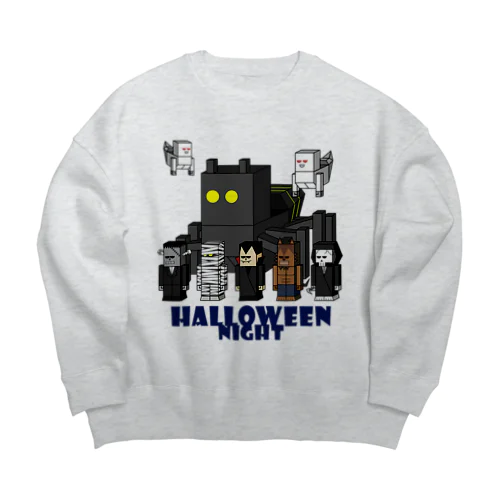  【ハロウィン】ハロウィンナイト Big Crew Neck Sweatshirt