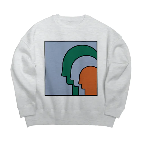 Super Hyper Fucking Headache Big Crew Neck Sweatshirt