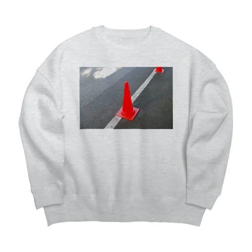 CITY corn Big Crew Neck Sweatshirt