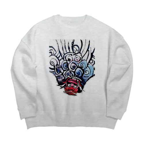 獅子舞 Big Crew Neck Sweatshirt