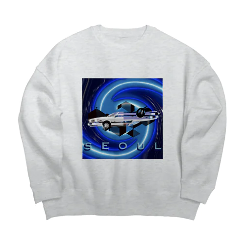 SEOUL-1987 2 Big Crew Neck Sweatshirt