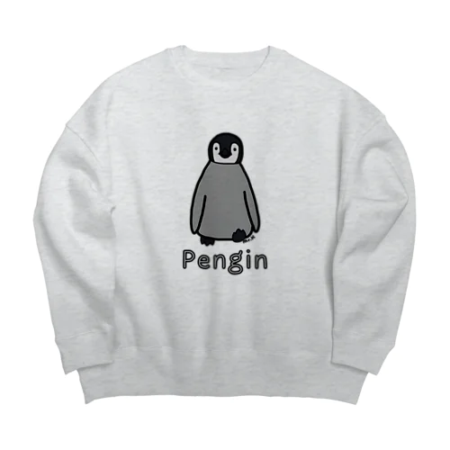 Pengin (ペンギン) 色デザイン ビッグシルエットスウェット