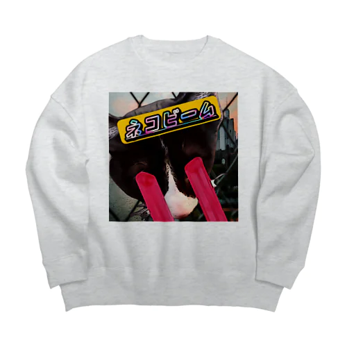 ネコビーム Big Crew Neck Sweatshirt