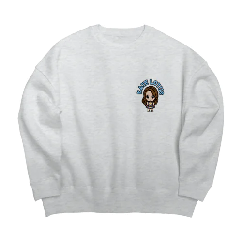 ケイトロータス01（SUZURI限定ver.） Big Crew Neck Sweatshirt