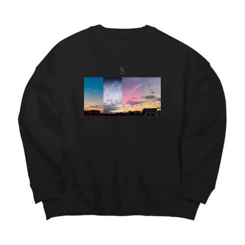 MKY_Sunset Big Crew Neck Sweatshirt