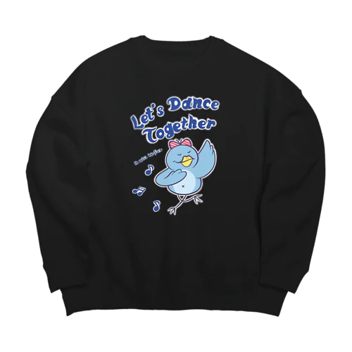 Let’s Dance Together Big Crew Neck Sweatshirt