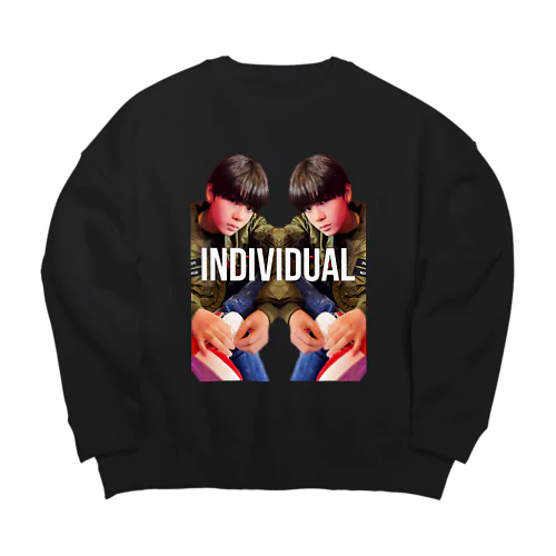 INDIVIDUAL / IORI SWEAT Big Crew Neck Sweatshirt