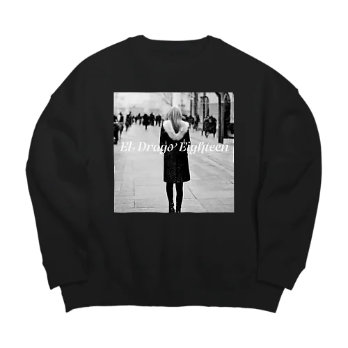 the winter town Big Crew Neck Sweatshirt