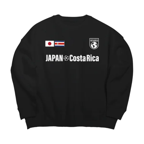 ジャパン&コスタリカ Big Crew Neck Sweatshirt