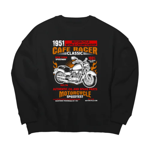 アメリカン ライダース Big Crew Neck Sweatshirt