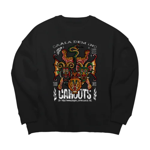 AALA DEM IN CAHOOTS Big Crew Neck Sweatshirt