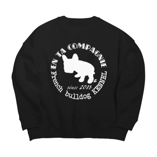 アンタコンパニーケンネル ロゴマーク Big Crew Neck Sweatshirt