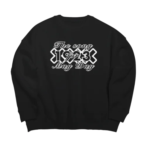 1923 ××× Black Big Crew Neck Sweatshirt