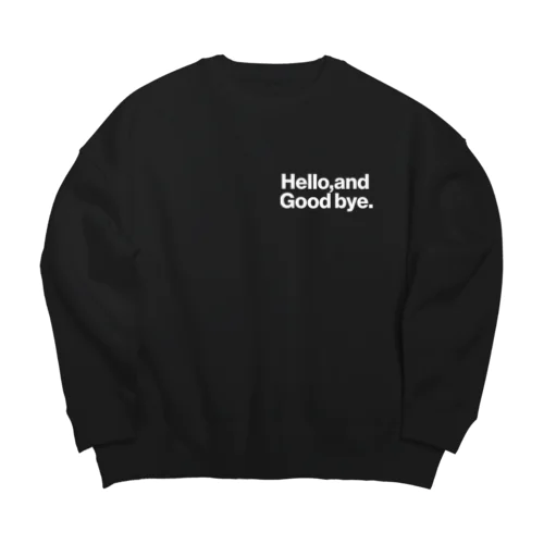 初めまして、さようなら。 Big Crew Neck Sweatshirt