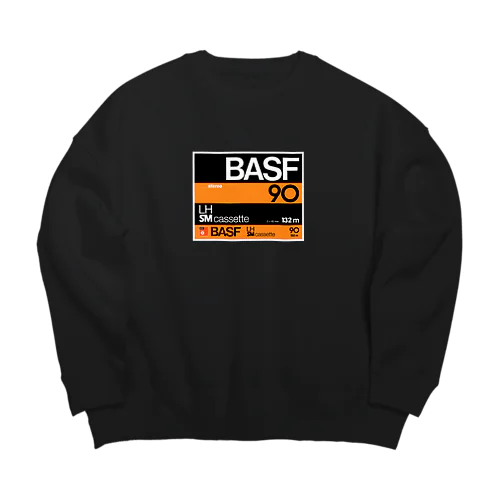 nostalgic_cassette_02 Big Crew Neck Sweatshirt