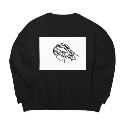 #0001 Big Crew Neck Sweatshirt