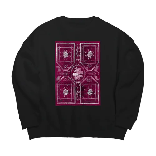 禁帯出(PLUM) Big Crew Neck Sweatshirt