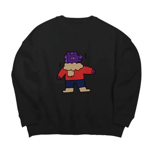 冬のUMA Big Crew Neck Sweatshirt