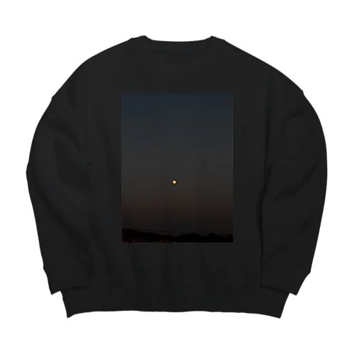 気分のいい夜 Big Crew Neck Sweatshirt