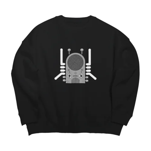 謎の機械_4 Big Crew Neck Sweatshirt