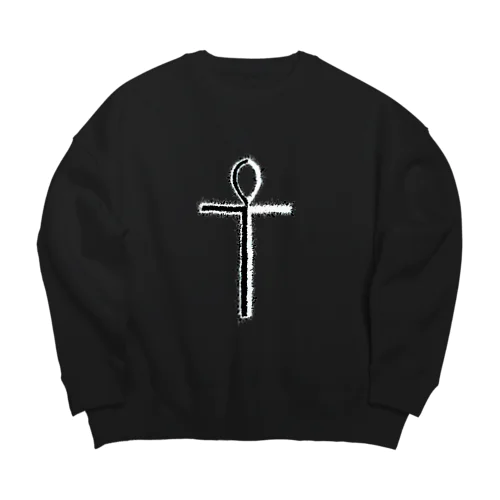 アンク１ Big Crew Neck Sweatshirt