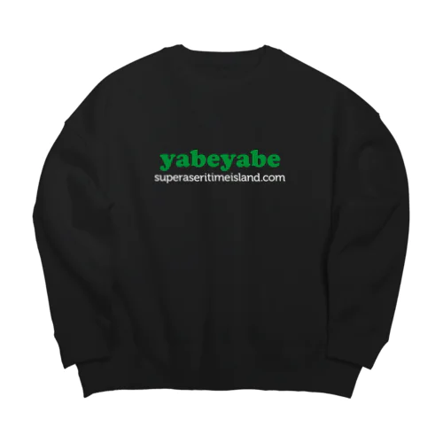 yabeyabe Big Crew Neck Sweatshirt