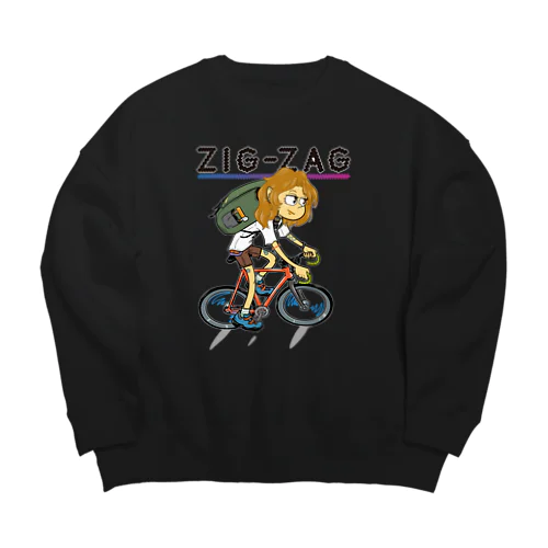 “ZIG-ZAG” 2 Big Crew Neck Sweatshirt