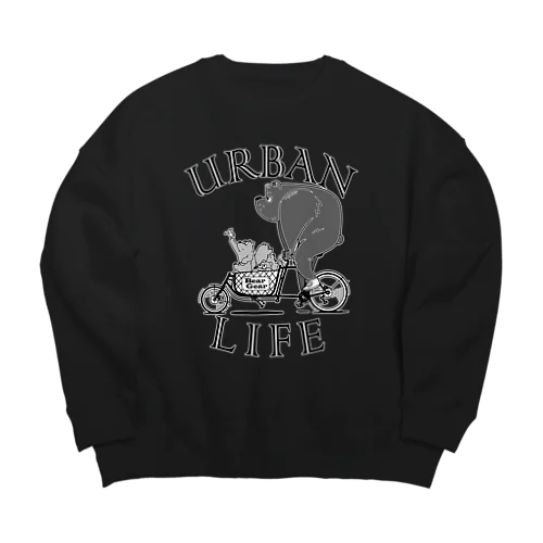 "URBAN LIFE" #1 Big Crew Neck Sweatshirt