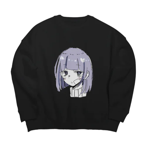 ぅちゃ娘 Big Crew Neck Sweatshirt