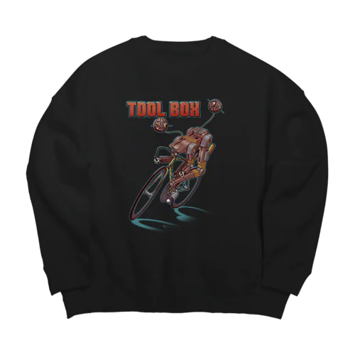 "TOOL BOX" Big Crew Neck Sweatshirt