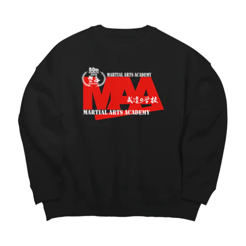 Martial Artsブランド Big Crew Neck Sweatshirt